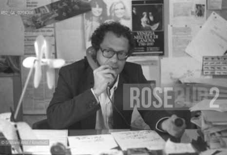 VENEZIA 1979 CAPOUFFICIO STAMPA ASSESSORATO ALLA CULTURA FRANCO MIRACCO  © ARCHIVIO Graziano Arici/Rosebud2  MOSTRA VENEZIA 79 LA FOTOGRAFIA