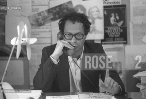 VENEZIA 1979 CAPOUFFICIO STAMPA ASSESSORATO ALLA CULTURA FRANCO MIRACCO  © ARCHIVIO Graziano Arici/Rosebud2  MOSTRA VENEZIA 79 LA FOTOGRAFIA