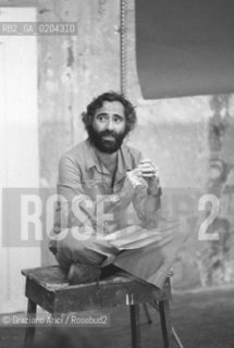 VENEZIA 1979 FOTOGRAFO NEAL SLAVIN  © ARCHIVIO Graziano Arici/Rosebud2  MOSTRA VENEZIA79 LA FOTOGRAFIA WORKS SHOPS PALAZZO FORTUNY