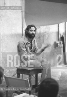 VENEZIA 1979 FOTOGRAFO NEAL SLAVIN  © ARCHIVIO Graziano Arici/Rosebud2  MOSTRA VENEZIA79 LA FOTOGRAFIA WORKS SHOPS PALAZZO FORTUNY