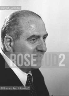 VENEZIA 1979 PRIMO PIANO PAOLO GRASSI © ARCHIVIO Graziano Arici/Rosebud2  CONFERENZA STAMPA AL GOLDONI MOSTRA VENEZIA 79 LA FOTOGRAFIA TEATRO PAOLO GRASSI