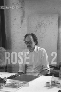 VENEZIA 1979 WORKS SHOPS CON IL FOTOGRAFO CHRIS BROADBENT  © ARCHIVIO Graziano Arici/Rosebud2  MOSTRA VENEZIA 79 LA FOTOGRAFIA PALAZZO FORTUNY