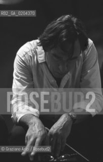 VENEZIA 1979 DIRETTORE DORCHESTRA CARLO ABBADO © ARCHIVIO Graziano Arici/Rosebud2  MUSICA CONCERTO ORCHESTRA GIOVANI COMUNITA EUROPEA CHIESA SANTO STEFANO