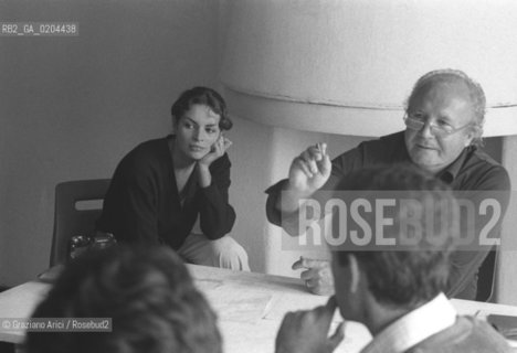 VENEZIA 1979 WORKS SHOPS CON MARIO DE BIASI © ARCHIVIO Graziano Arici/Rosebud2  MOSTRA VENEZIA 79 LA FOTOGRAFIA PALAZZO FORTUNY WORKS SHOPS
