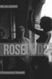 VENEZIA 1979 FOTOGRAFO LUCIEN CLERGUE © ARCHIVIO Graziano Arici/Rosebud2  MOSTRA VENEZIA79 LA FOTOGRAFIA WORKS SHOPS PALAZZO FORTUNY MAS