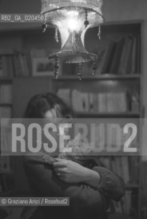 VENEZIA 1980 MARIA TERESA SEGA E GATTO © ARCHIVIO Graziano Arici/Rosebud2 