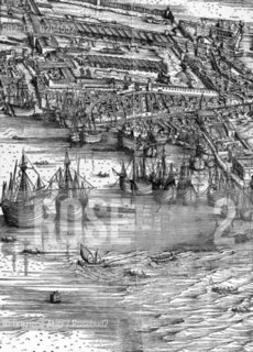 VENEZIA 1980 PIANTA VENEZIA DALLARCHIVIO DE BARBARI © ARCHIVIO Graziano Arici/Rosebud2  INCISORE 1500 JACOPO DE BARBARI CARTOGRAFIA VENEZIA