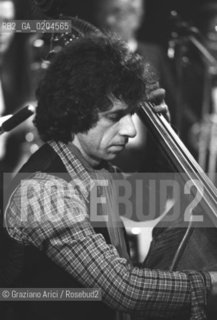 MESTRE 1980 MANIFESTAZIONE MESTRE JAZZ 80 © ARCHIVIO Graziano Arici/Rosebud2  MUSICA JAZZISTA GIOVANNI TOMMASO