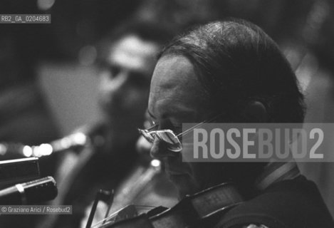 VENEZIA1980 MANIFESTAZIONE MESTRE JAZZ 80 JAZZISTA RENATO GEREMIA © ARCHIVIO Graziano Arici/Rosebud2  MUSICA F(RAG)MENTS TEATRO GOLDONI