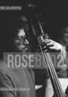 MESTRE 1980 MANIFESTAZIONE MESTRE JAZZ 80 JAZZISTA BRUNO TOMMASO © ARCHIVIO Graziano Arici/Rosebud2  MUSICA JELLY ROLL TO YOUR SOUL