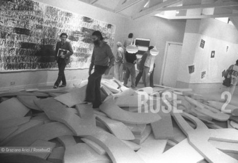 VENEZIA 1980 PADIGLIONE DELLA BIENNALE © ARCHIVIO Graziano Arici/Rosebud2  39ESIMA BIENNALE ARTE GIARDINI PADIGLIONI