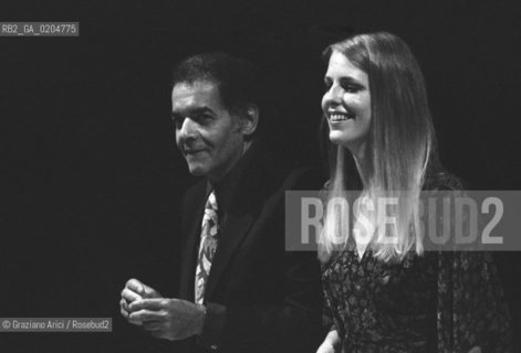 MESTRE 1980 MANIFESTAZIONE MESTRE JAZZ 80 JAZZISTA GEORGE RUSSELL E ALICE ROSBURY © ARCHIVIO Graziano Arici/Rosebud2  MUSICA