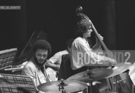 MESTRE 1980 MANIFESTAZIONE MESTRE JAZZ 80 JAZZISTA JENNY CLARKE E ALAN DAWSON  © ARCHIVIO Graziano Arici/Rosebud2  MUSICA