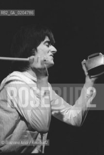 MESTRE 1980 CONCERTO DEL CANTANTE ALBERTO FORTIS © ARCHIVIO Graziano Arici/Rosebud2  MUSICA CONCERTO MESTRE