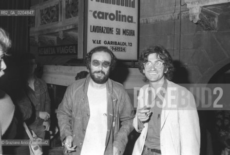 MESTRE 1980 CANTANTE ANTONELLO VENDITTI © ARCHIVIO Graziano Arici/Rosebud2  COMUNE MESTRE MUSICA PIAZZA FERRETTO