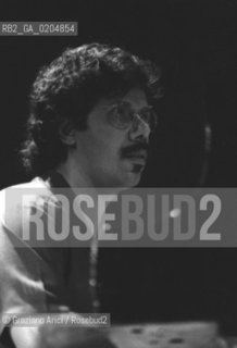 VENEZIA 1980 CHICK COREA  © ARCHIVIO Graziano Arici/Rosebud2  PIAZZA FERRETTO COMUNE MUSICA PIANISTA TECLADISTA JAZZ CHICK COREA ARMANDO ANTHONY