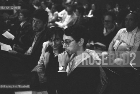 VENEZIA 1980 DIRETTORE CENTRO CITTADACQUA RINIO BRUTTOMESSO E MOGLIE ROBERTA © ARCHIVIO Graziano Arici/Rosebud2  CHIESA DI SANTO STEFANO