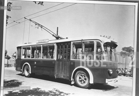 VENEZIA 1980 FOTO DARCHIVIO STORICO AUTOBUS © ARCHIVIO Graziano Arici/Rosebud2  AUTOBUS PULLMAN ACNIL ACTV LINEA AUTOMOBILISTICA  LIDO DI VENEZIA