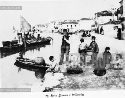 VENEZIA 1980 SACCA ZENNARI PELLESTRINA © ARCHIVIO Graziano Arici/Rosebud2  FOTOGRAFIE VENEZIA 1800