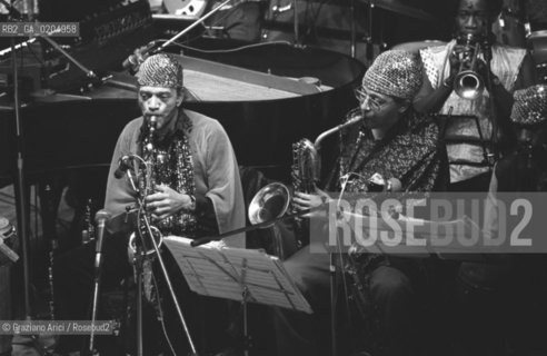 MESTRE 1981 CONCERTO SUN RA © ACHIVIO Graziano Arici/Rosebud2 CONCERTO MUSICA JAZZ ORCHESTRA TEATRO TONIOLO