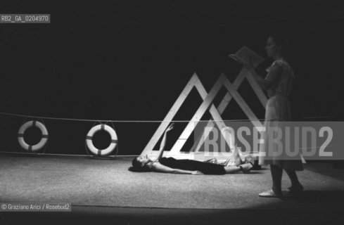 VENEZIA 1981 BALLETTO IPOTESI DONNA © ARCHIVIO Graziano Arici/Rosebud2  INSEGNANTE DANZA DOCENTE PAOLA BRUNA