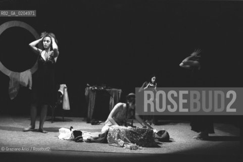 VENEZIA 1981 BALLETTO IPOTESI DONNA © ARCHIVIO Graziano Arici/Rosebud2  INSEGNANTE DANZA DOCENTE PAOLA BRUNA