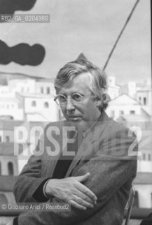 VENEZIA 1981 ARCHITETTO JOSEPH PAUL KLEIHUES © ARCHIVIO Graziano Arici/Rosebud2  CENTRO CULTURALE CASA TRE OCI GIUDECCA