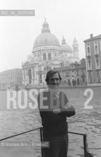 VENEZIA 1981 PILOTA DI FORMULA UNO CARLOS REUTEMANN © ARCHIVIO Graziano Arici/Rosebud2  A VENEZIA