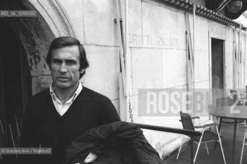 VENEZIA 1981 PILOTA DI FORMULA UNO CARLOS REUTEMANN © ARCHIVIO Graziano Arici/Rosebud2  GRITTI PALACE
