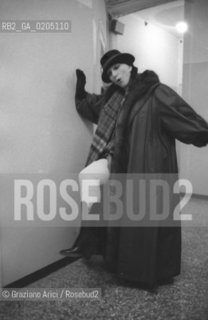 VENEZIA 1982 ATTRICE VALENTINA CORTESE © ARCHIVIO Graziano Arici/Rosebud2 