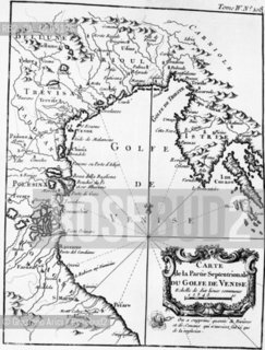 VENEZIA 1982 MAPPE CAPUTO © MAPPA FRANCESE  GOLFO VENEZIA