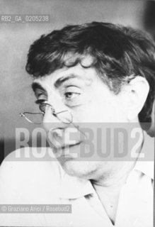 VENEZIA 1982 PRIMO PIANO PSICHIATRA FRANCO BASAGLIA © ARCHIVIO Graziano Arici/Rosebud2   MANICOMI