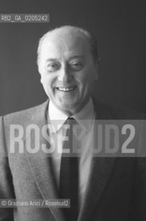 VENEZIA 1983 GIORNALISTA LAURO BERGAMO © ARCHIVIO Graziano Arici/Rosebud2  EX DIRETTORE PALAZZO GRASSI E GAZZETTINO