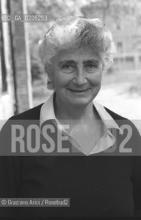 RAVENNA 1983 POLITICA SUSANNA AGNELLI © ARCHIVIO Graziano Arici/Rosebud2  PRIMO FESTIVAL REPUBBLICANI MANIFESTAZIONE POLITICA