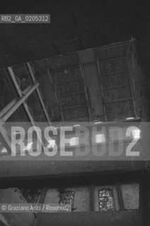 VENEZIA 1984 SOFFITTI INTERNI MULINO STUCKY © ARCHIVIO Graziano Arici/Rosebud2   RCHEOLOGIA INDUSTRIALE MULINO STUCKY PRE-INCENDIO INTERNI GIUDECCA