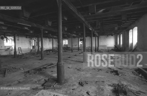 VENEZIA 1984 INTERNI MULINO STUCKY © ARCHIVIO Graziano Arici/Rosebud2   RCHEOLOGIA INDUSTRIALE MULINO STUCKY PRE-INCENDIO INTERNI GIUDECCA