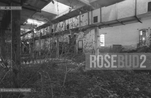 VENEZIA 1984 ESTERNI MULINO STUCKY © ARCHIVIO Graziano Arici/Rosebud2   ARCHEOLOGIA INDUSTRIALE MULINO STUCKY PRE-INCENDIO INTERNI GIUDECCA