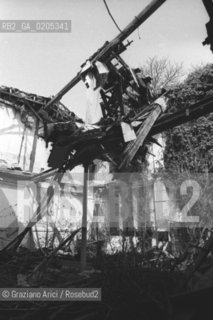 VENEZIA 1984 ESTERNI MULINO STUCKY © ARCHIVIO Graziano Arici/Rosebud2   ARCHEOLOGIA INDUSTRIALE MULINO STUCKY PRE-INCENDIO INTERNI GIUDECCA
