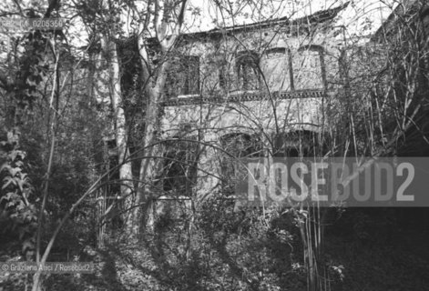 VENEZIA 1984 ESTERNI MULINO STUCKY © ARCHIVIO Graziano Arici/Rosebud2   ARCHEOLOGIA INDUSTRIALE MULINO STUCKY PRE-INCENDIO INTERNI GIUDECCA