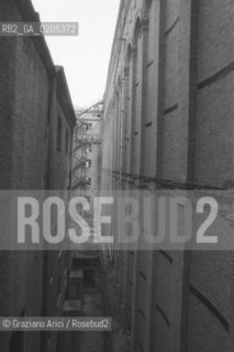 VENEZIA 1984 ESTERNI MULINO STUCKY © ARCHIVIO Graziano Arici/Rosebud2   ARCHEOLOGIA INDUSTRIALE MULINO STUCKY PRE-INCENDIO INTERNI GIUDECCA