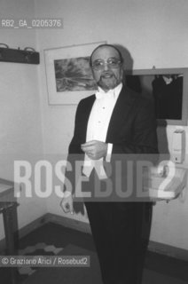VENEZIA 1984 CANTANTE BASSO BRUSON RENATO © ARCHIVIO Graziano Arici/Rosebud2  TEATRO LA FENICE