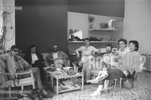 VENEZIA 1985 FOTOGRAFI Graziano Arici / rosebud2 FRANCESCO GORUP DE BESANEZ ANDREA MEROLA MIRCO TONIOLO © ARCHIVIO Graziano Arici/Rosebud2 