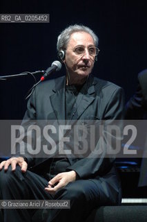 VENICE 5/07/07 - CONCERTO OF THE COMPOSER AND SINGER FRANCO BATTIATO IN ST. MARKS SQUARE ©Graziano Arici/Rosebud2 CANTANTE MUSICA POP ROCK