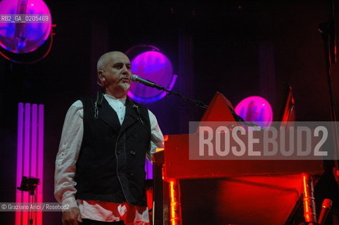 VENICE 7/07/07 - CONCERTO OF THE COMPOSER AND SINGER PETER GABRIEL IN ST. MARKS SQUARE ©Graziano Arici/Rosebud2 CANTANTE MUSICA POP ROCK