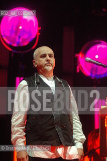 VENICE 7/07/07 - CONCERTO OF THE COMPOSER AND SINGER PETER GABRIEL IN ST. MARKS SQUARE ©Graziano Arici/Rosebud2 CANTANTE MUSICA POP ROCK