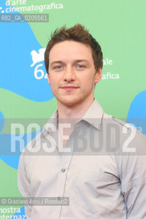 28_08_2007 - VENICE - 64TH FILM FESTIVAL - FILM ATONEMENT THE ACTORS JAMES McAVOY ©Graziano Arici/Rosebud2
