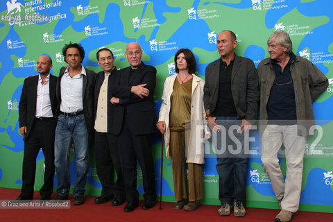 28_08_2007 - VENICE - 64TH FILM FESTIVAL - JURY VENEZIA 64  ©Graziano Arici/Rosebud2