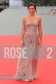 28_08_2007 - VENICE - 64TH FILM FESTIVAL - RED CARPET  - THE ACTRESS AMBRA ANGIOLINI ©Graziano Arici/Rosebud2