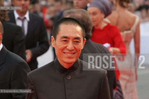 28_08_2007 - VENICE - 64TH FILM FESTIVAL - JURY VENEZIA 64 THE DIRECTOR ZHANG YIMOU ©Graziano Arici/Rosebud2