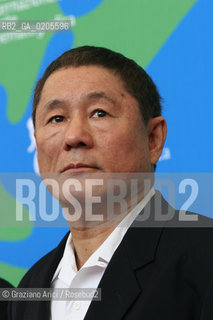 30_08_2007 - VENICE - 64TH FILM FESTIVAL - FILM KANTOKU BANZAI! GLORY OF THE FILMMAKER! - THE DIRECTOR TAKESHI KITANO. ©Graziano Arici/Rosebud2